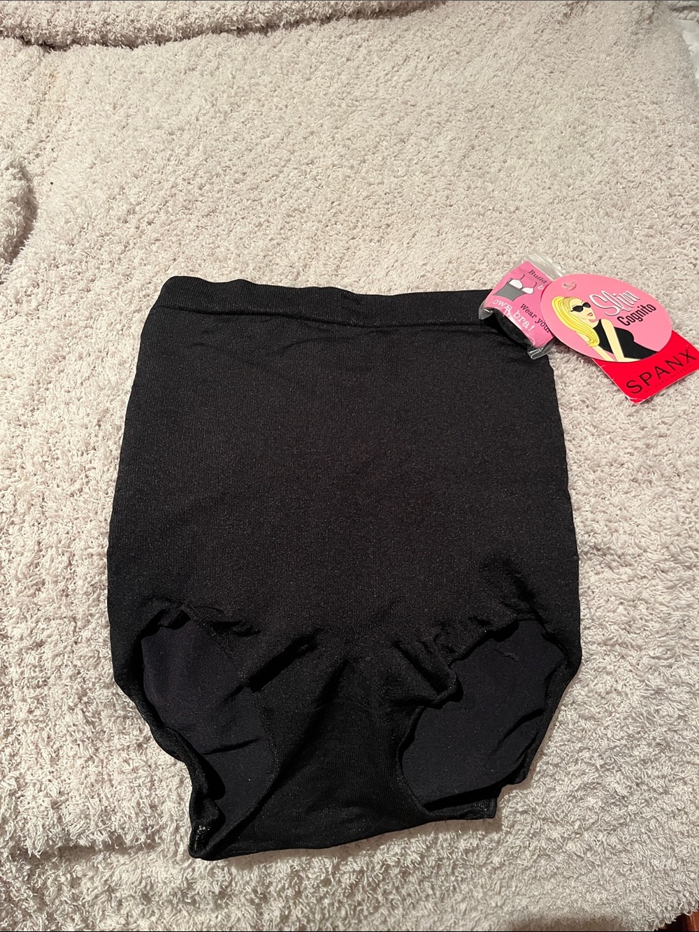 Spanx Black High-Waist Woman’s Shaping Bodysuit